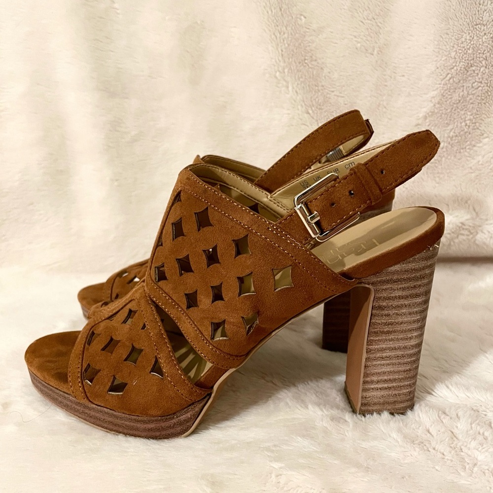 Franco Sarto Block Heel w/ Ankle Strap